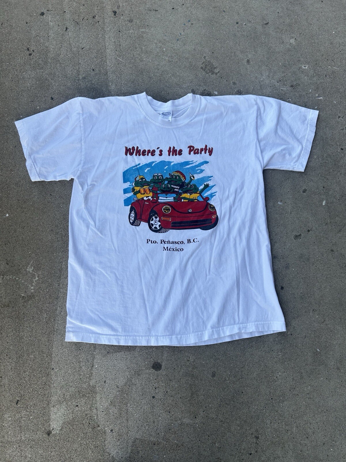 ALTRA Where's the Party maglietta grafica pennasco Messico taglia XL