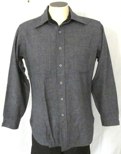 Pendleton Gray Medium LS Country Traditional Shir… - image 1