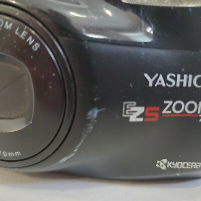 YASHICA EZS Zoom 70 KYOCERA Film Point & Shoot Camera Flash 35mm
