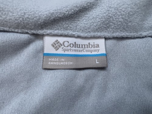 Columbia Lake Aloha Half Zip Fleece Pullover Women's Large, Blue NWT - Picture 4 of 7