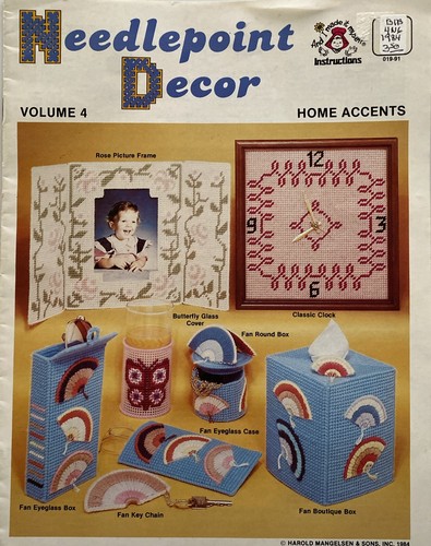 Lot 9 Different VTG Leaflets Booklets for Cross Stitch, Needlepoint, Transfers - Imagen 3 de 21