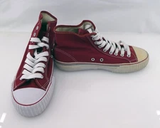 PF Flyers Shoes Center Reissue Hi Red/White Sneaker Mismatched 9/8.5