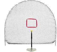 Heater Sports Hitting Station 3-in-1 Portable Ball Net & Batting Tee