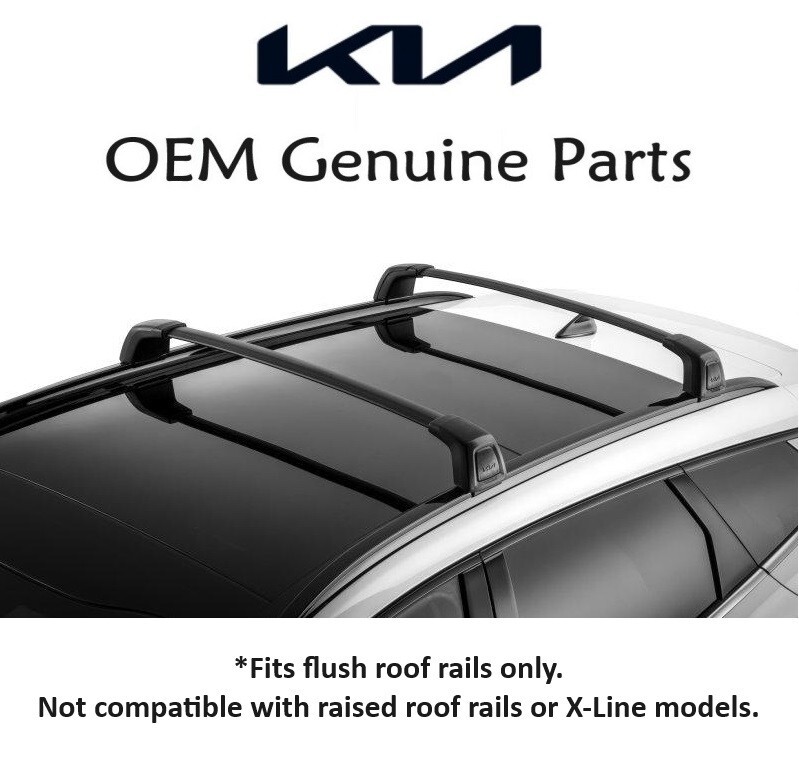 OEM Genuine 2023-2025 Kia Sportage ROOF RACK CROSS BARS rails - Main Image