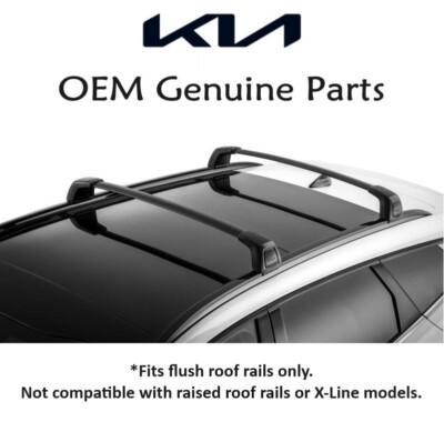 OEM Genuine 2023-2025 Kia Sportage ROOF RACK CROSS BARS