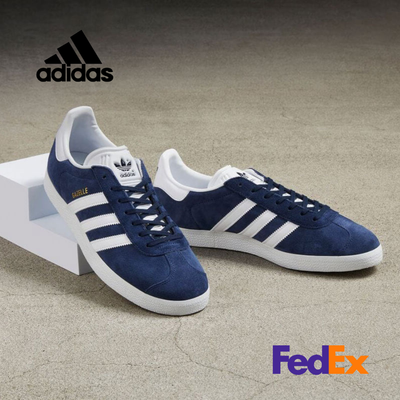 adidas Originals Gazelle BB5478 College Navy White Unisex shoes 