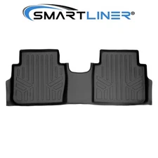 SMARTLINER Custom Fit Floor Mats 2nd Row Liner Black for 2017-2022 Honda CR-V