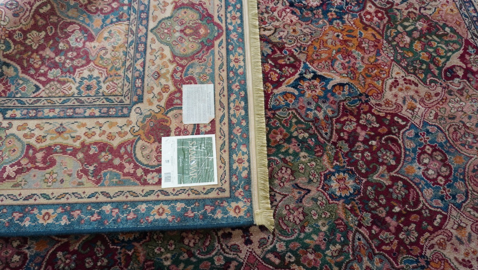 Excellent Authentic Samovar Karastan 900903 Kirman Panel American Rug