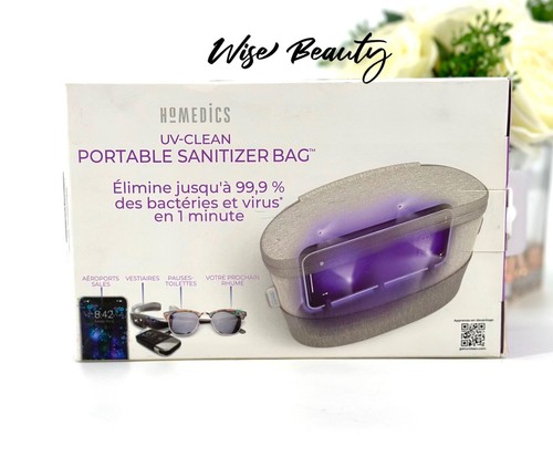 Homedics UV Clean Portable Phone Sanitizer Bag Kills 99% Viruses TRAVEL NEW - Photo 3 sur 9