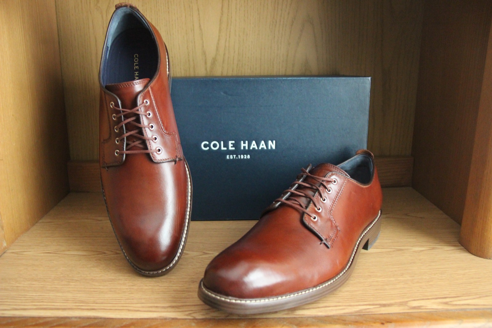 Cole Haan Men's Kennedy Grand Postman Oxford Shoes (Woodbury, 12 M)