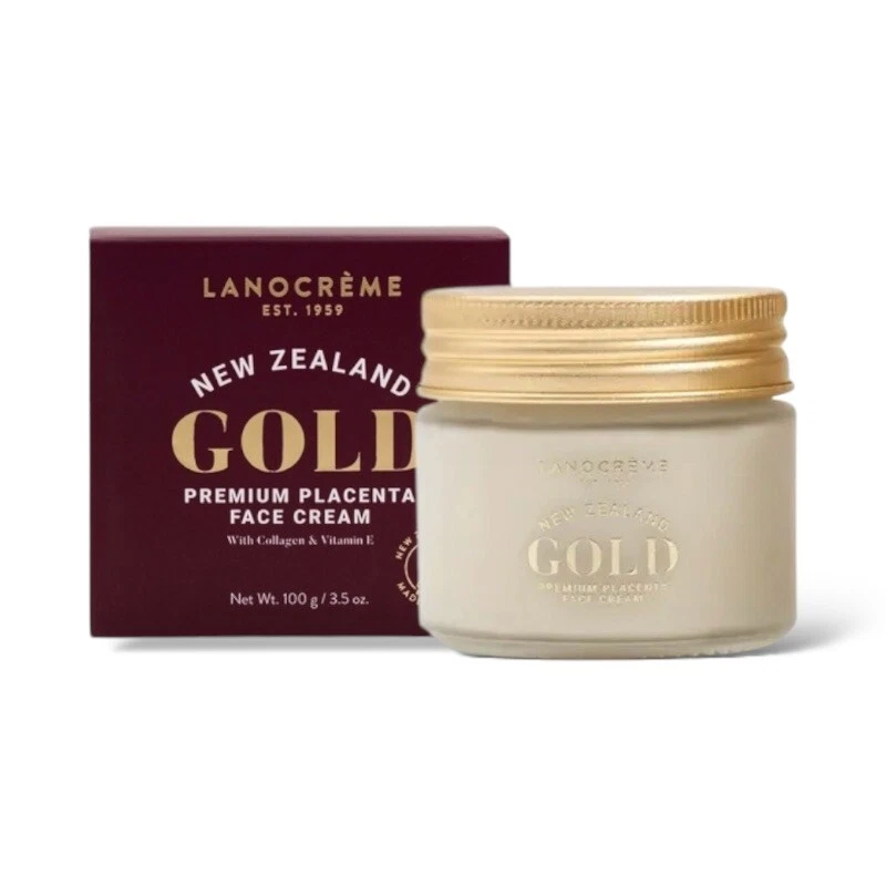 [Lanocreme] New Zealand Premium Placenta Face Cream 100g w Collagen Vitamin E