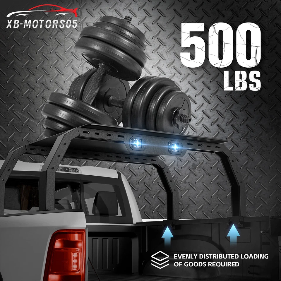 Overland Bed Racks Cargo Carrier for 07-25 Nissan Titan& 05-2025 Nissan Frontier Foto 3 de 4