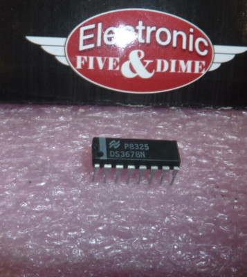 DS3678N  NATIONAL Multiplexer, 4-Func, 2 Line Input, TTL, PDIP16