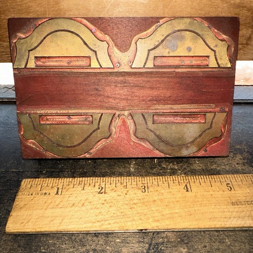 Print Block ( Brass Frame ) - Picture 2 of 6