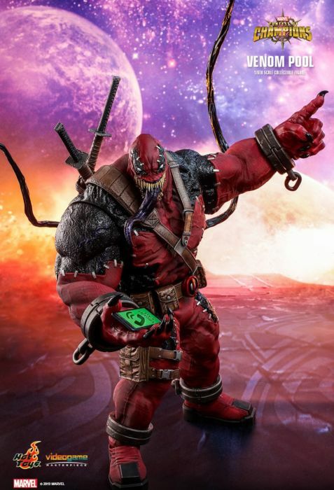 ホットトイズヴェノムプールhottoys VENOMPOOL