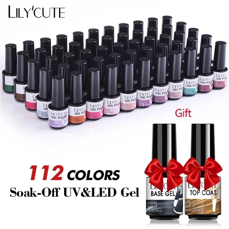 112/60/40/20Pcs Colors Gel Nail Polish Set Semi Permanent SoakOff UV Led NailArt
Opens in a new wind