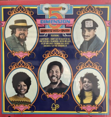 The 5th Dimension Greatest Hits on Earth 1972 Bell 2308047 LP German Press VG+