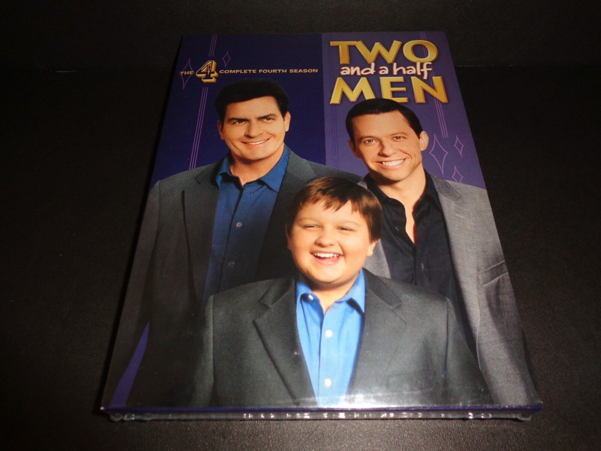 TWO AND 1/2 MEN-Season 4-Charlie Sheen, Jon Cryer trying to