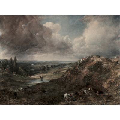 Constable Branch Hill Pond Hampstead Leinwand Wandbild Kunstdruck Poster