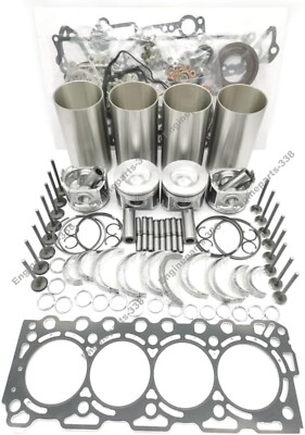 Engine Overhaul Rebuild Kit for Nissan BD30 Hitachi Excavator EX60-2 EX60-3 