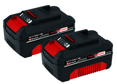 Einhell Power X-Change Akku 2x18V 4,0Ah PXC-Twinpack CB B1