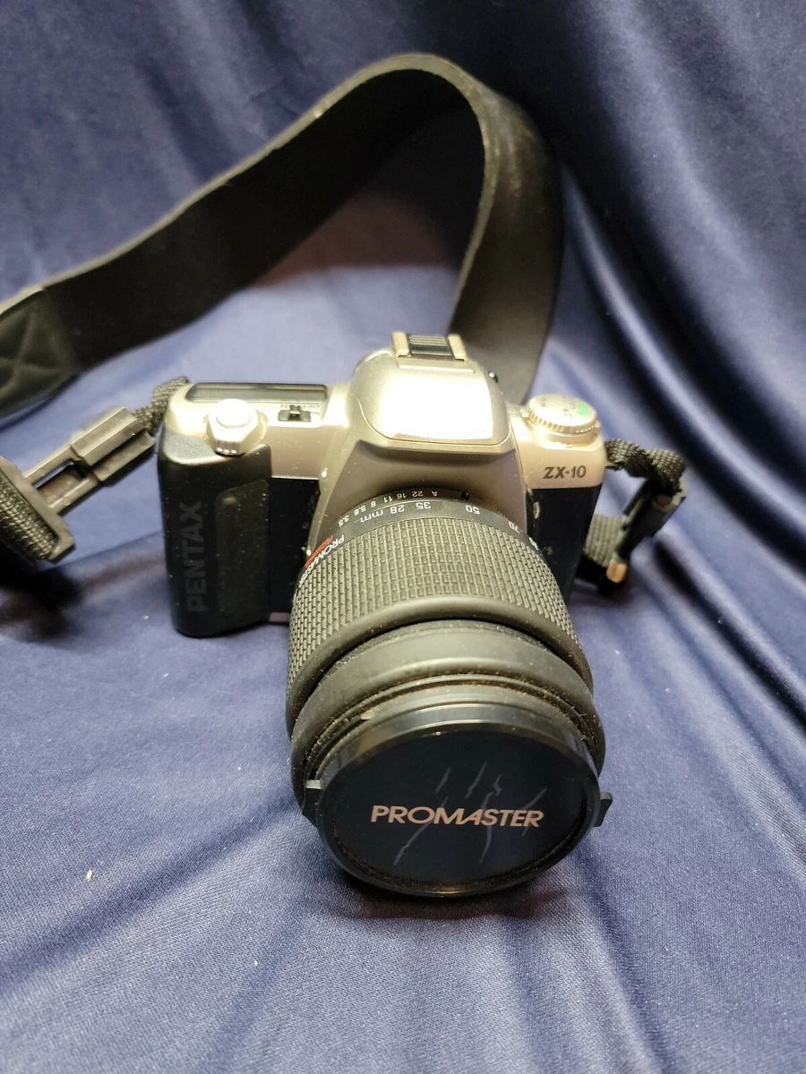 Pentax ZX-M 35mm Film Camera SMC Pentax-A 35-80mm Lens Neck Strap