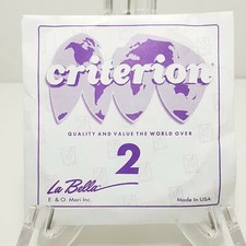 LA BELLA Criterion GUITAR STRING 2 Made in USA 2nd