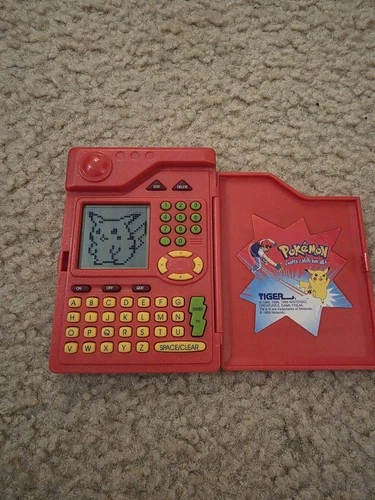 Vintage Pokémon Pokedex 1998 Tiger Electronics Toy - Working and With Battery