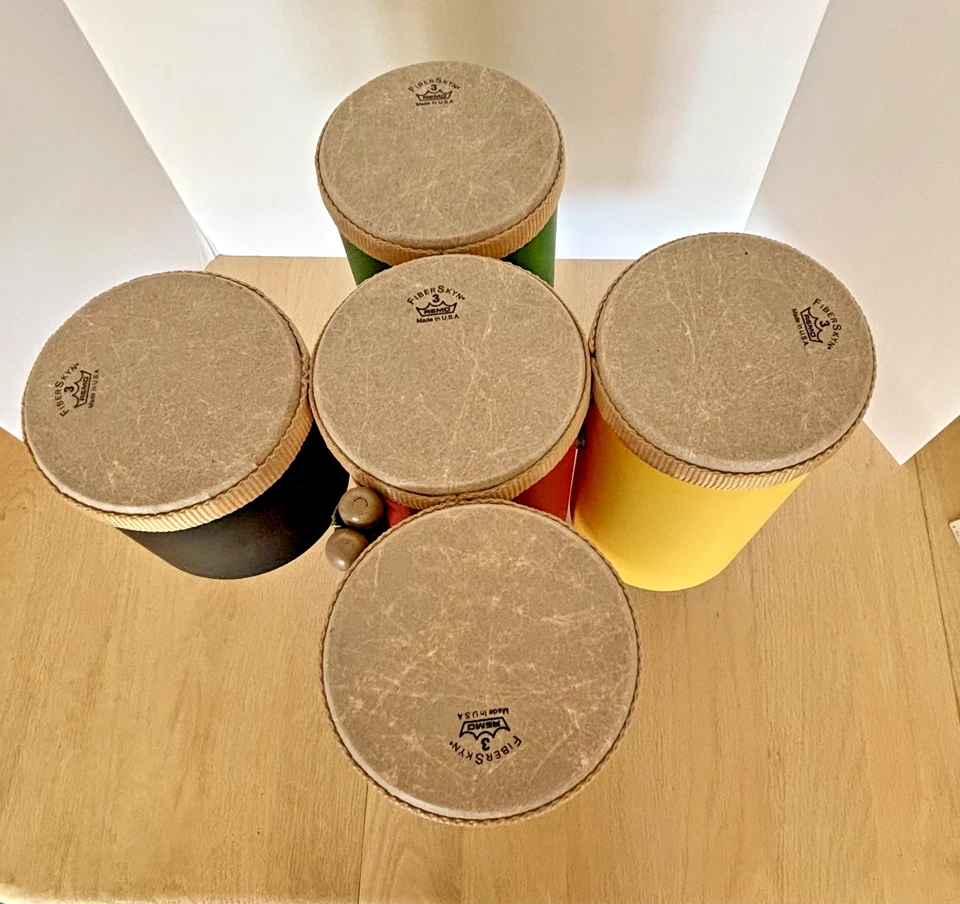 RARO Vintage REMO Aglomerado de Bateria Celebrando Olimpíadas ATLANTA 1996 Item Pessoal - Imagem 2 de 4