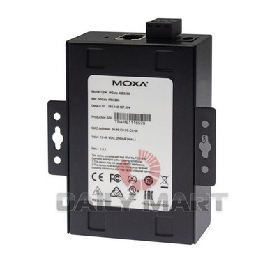 New In Box MOXA Mgate MB3280 2Port Modbus