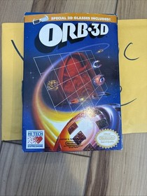 ORB-3D (Nintendo NES 1990) CIB With Glasses, Poster, Warranty Card, Ships Fast!