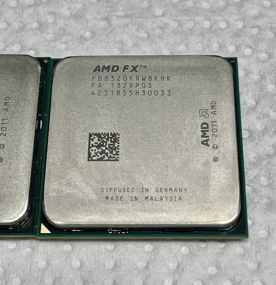 (Lote de 2)- Socket AMD FX-8320 3,5 GHZ (8 núcleos) AM3+ CPU de escritorio FD8320FRW8KHK Foto 3 de 3