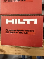 🔴Hilti Firestop Speed Sleeve CP 653 4” BA ILS Fire Protection Systems‼️