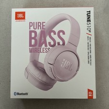 JBL Tune 510BT Wireless On-Ear Headphones Pink New open box