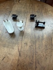 Miniature Doll House Cast Iron Items