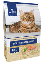 Murrko Complete Dry Cat Food Fish & Vegetables 10 kg Adult Cat Food