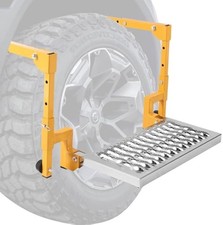 Heavy Duty Folding Tire Step for Truck Upgraded Adjustable Tire Step