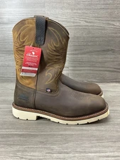 Thorogood Boots 814-4332 11" American Heritage Square Toe Wellington Made in USA