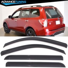 Fits 09-13 Subaru Forester Sh Acrylic Window Visors Sun Rain Guard Shade 4pc Fits 09-13 Subaru Forester Sh Acrylic Window Visors Sun Rain Guard Shade 4pc