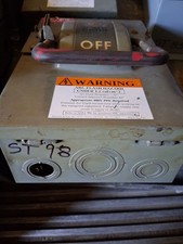 GE Disconnect 30 Amp 600 Volt 3 Pole Cat TH3361