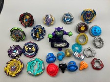 Takara Tomy 28 PC Mixed Beyblade Lot Metal Fusion Plastic Parts Figures