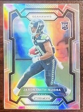 2023 PRIZM Football Jaxon Smith-Njigba Silver HOLO Prizm RC