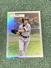 2025 Topps Chrome Platinum Ichiro/Ken Griffey Jr. 1955 Double Header Refractor 