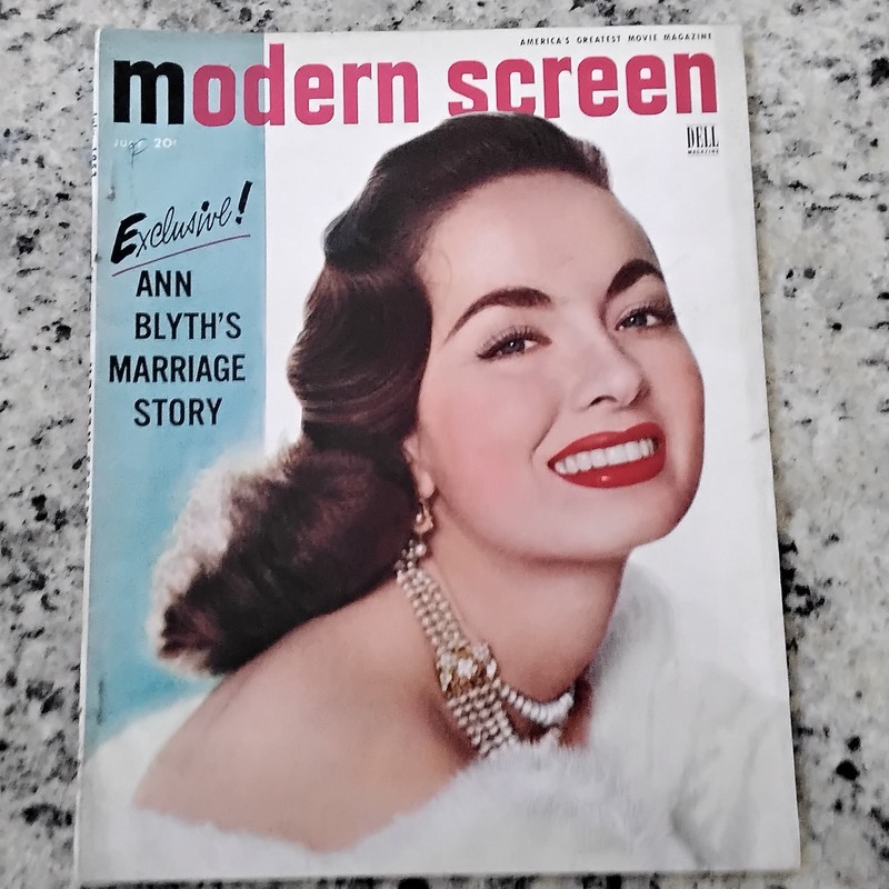 1953 Modern Screen Gable Liz Taylor Ava Gene Kelly Rita Crawford Marilyn Gossip