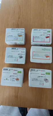 wago klemmen set/konvolut