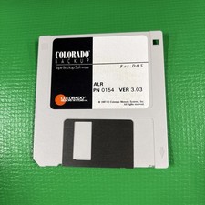 Colorado Tape Backup Version 3.03: 3.5&rdquo; Disk Only / VTG Software 1987-92 DOS
