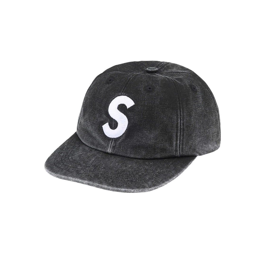 Logo Supreme Pigment S 6 panneaux noir   24FW