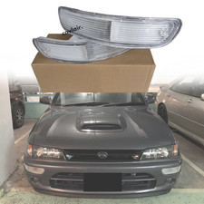 1 Pair Of Bumper Signal White Fits For Toyota Corolla 1993-1997 Ae100 101 Fx 1 Pair Of Bumper Signal White Fits For Toyota Corolla 1993-1997 Ae100 101 Fx