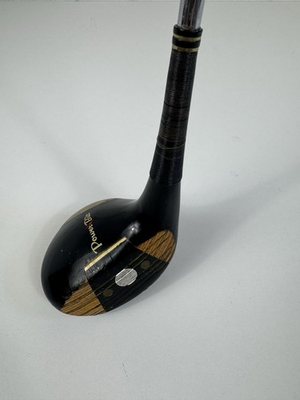#ad #ad Vintage Hamp;B PowerBilt Citation S6005C Persimmon 3 Wood RH Steel Shaft 42” $42.27