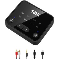 Bluetooth 5.3 Transmitter for TV to 2 Wireless Headphones, Long Range 100ft B...